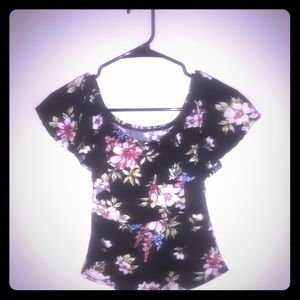 Floral onesie
